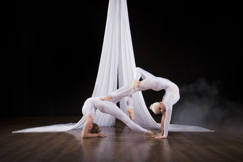 acro, yoga and flexibility